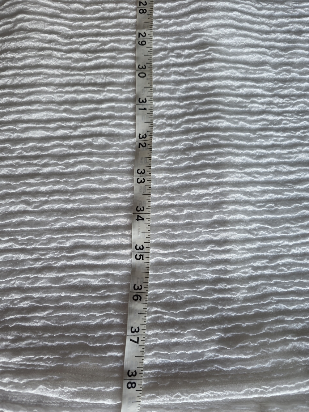 NY Collection White Dress Pearl Neck Ruffle Sleeve Women’s L NWT - Picture 9 of 10
